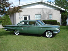 1960 Chevrolet Bel Air 4-door Sedan - 39k Original Miles